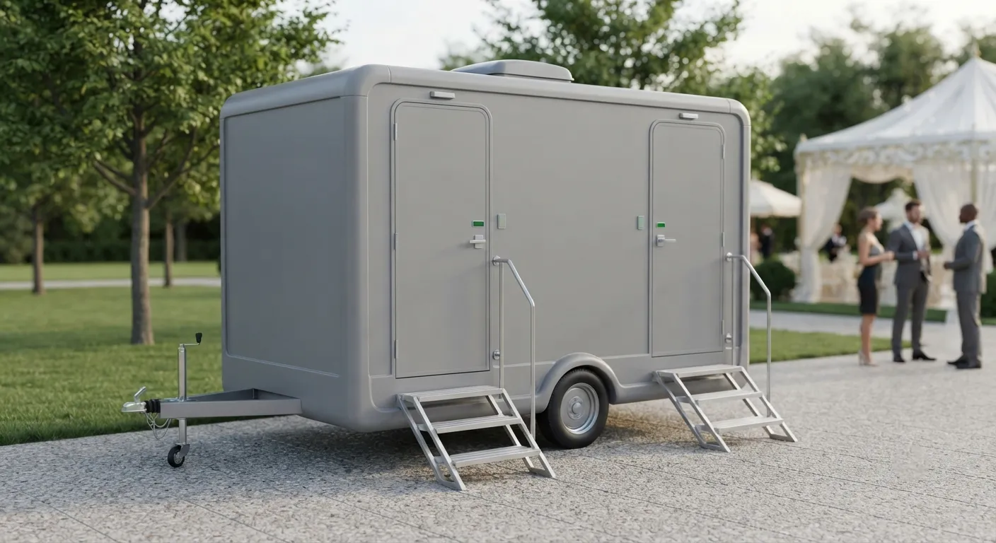 2 Stall Restroom Trailer in Laredo, TX