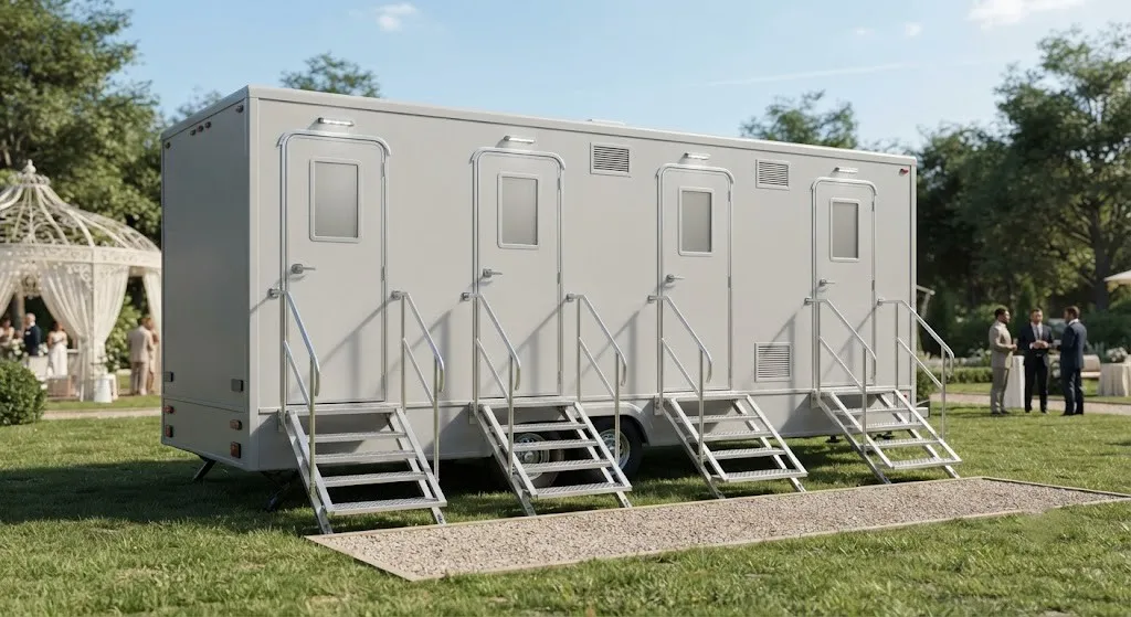 4 Stall Restroom Trailer in Laredo, TX