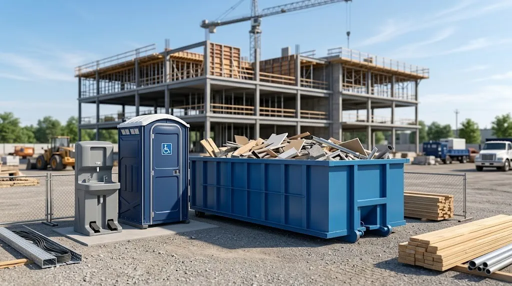 Construction Dumpster Rental in Laredo, TX
