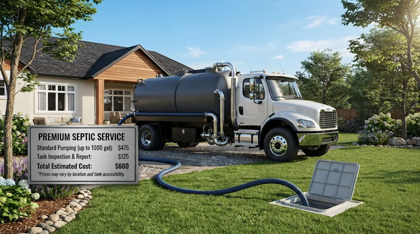 Septic Tank Pumping Cost in Laredo, TX